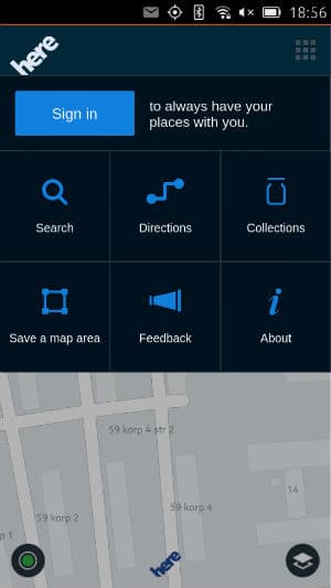 Скриншот Ubuntu Touch
