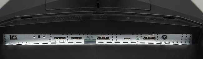 ЖК-монитор Acer XR382CQK, разъемы