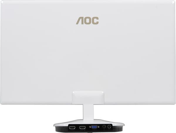 ЖК-монитор AOC e2343F2, вид сзади