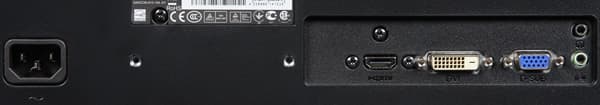 ЖК-монитор AOC e2352Phz, разъемы