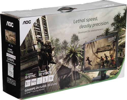ЖК-монитор AOC G2460PG, коробка