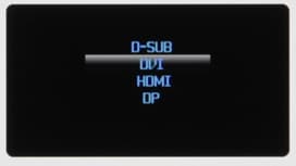 ЖК-монитор AOC g2460Pqu, меню установок