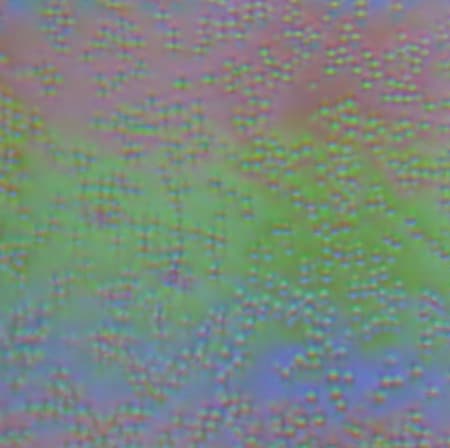 ЖК-монитор AOC U2868PQU, Микрофотографии матрицы