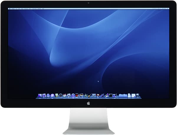 ЖК-монитор Apple LED Cinema Display, вид спереди