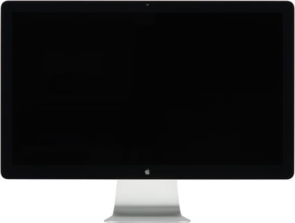 ЖК-монитор Apple Thunderbolt Display, вид спереди ЖК-монитор Apple Thunderbolt Display, вид спереди