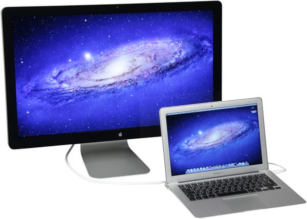 ЖК-монитор Apple Thunderbolt Display + MacBook Air ЖК-монитор Apple Thunderbolt Display + MacBook Air