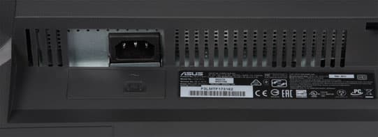 ЖК-монитор Asus MG279Q, разъемы ЖК-монитор Asus MG279Q, разъемы