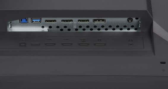 ЖК-монитор Asus MG28UQ, разъемы