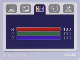 ЖК-монитор ASUS MS238H, OSD