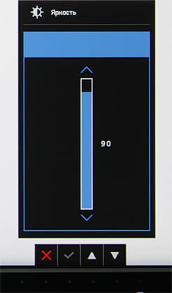 ЖК-монитор Asus PB279Q, меню установок