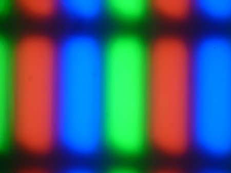 ЖК-монитор Asus PG248Q, Микрофотографии матрицы