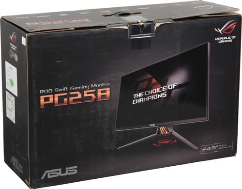 ЖК-монитор Asus ROG Swift PG258Q. Коробка