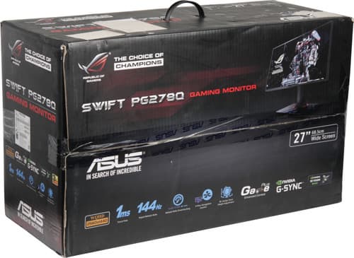ЖК-монитор Asus PG278Q, коробка