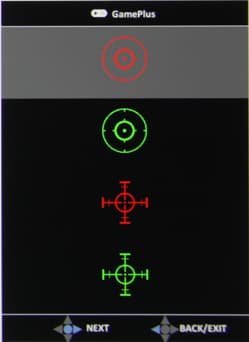 ЖК-монитор Asus PG278Q, меню установок