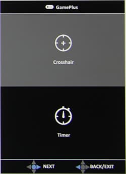 ЖК-монитор Asus PG278Q, меню установок