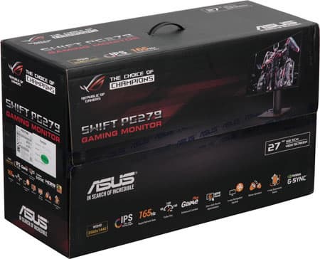 ЖК-монитор Asus PG279Q, коробка