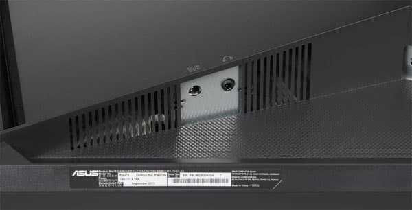 ЖК-монитор Asus PG279Q, разъемы