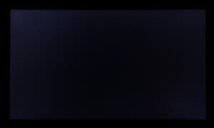 ЖК-монитор BenQ BL2400PT, распределение яркости черного поля по площади экрана