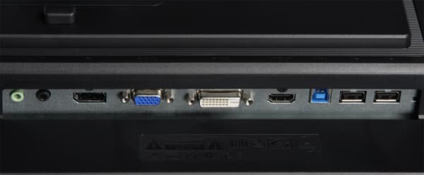 ЖК-монитор BenQ BL2710PT, разъемы