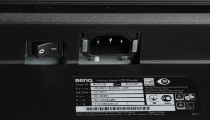 ЖК-монитор BenQ BL2710PT, разъемы