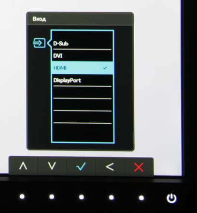 ЖК-монитор BenQ BL2710PT, меню установок