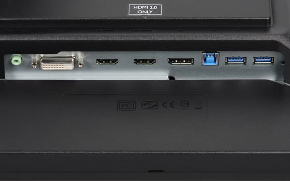 ЖК-монитор BenQ BL2711U, разъемы