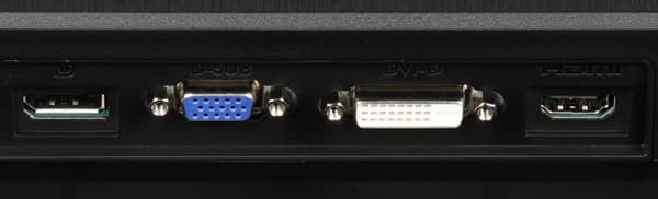 ЖК-монитор BenQ BL3200PT, разъемы