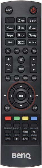 ЖК-монитор BenQ E24-5500, Пульт ДУ