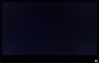 ЖК-монитор BenQ EW2430, распределение яркости черного поля по площади экрана