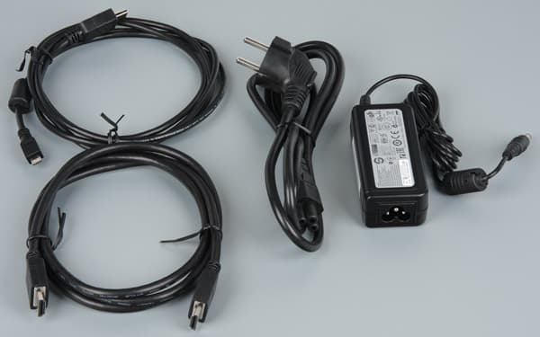 ЖК-монитор BenQ EW2440L, БП и кабели