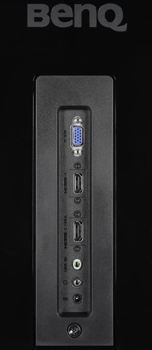 ЖК-монитор BenQ EW2440L, разъемы