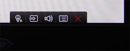ЖК-монитор BenQ EW2440L, меню установок