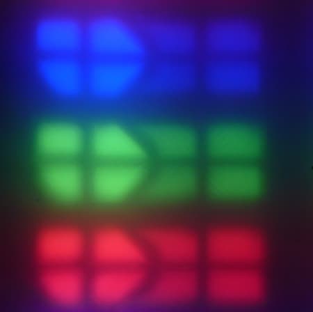 ЖК-монитор BenQ EW2440L, Микрофотографии матрицы