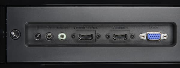 ЖК-монитор BenQ EW2740L, разъемы