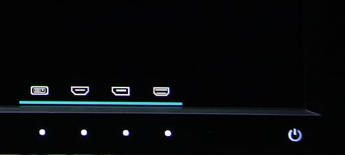 ЖК-монитор BenQ PV270, меню установок