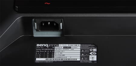 ЖК-монитор BenQ XL2420T, разъемы