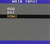 ЖК-монитор CrossOver 2755AMG, меню установок