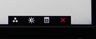 ЖК-монитор Dell UltraSharp U2414H, меню установок