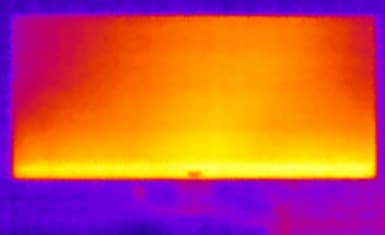 ЖК-монитор Dell UltraSharp U3415W. Нагрев спереди