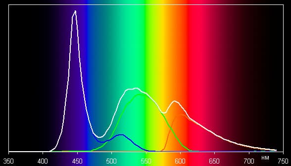 ЖК-монитор Eizo FG2421, спектр