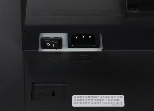 ЖК-монитор Eizo FlexScan EV2736W, разъемы