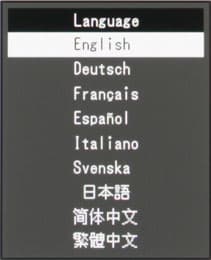 ЖК-монитор Eizo FlexScan EV2736W, меню установок