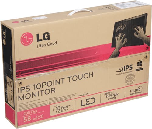 ЖК-монитор LG 23ET63V, коробка