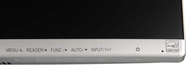 ЖК-монитор LG 24MP76HM, контрольная панель