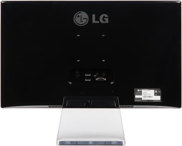 ЖК-монитор LG 24MP76HM, вид сзади