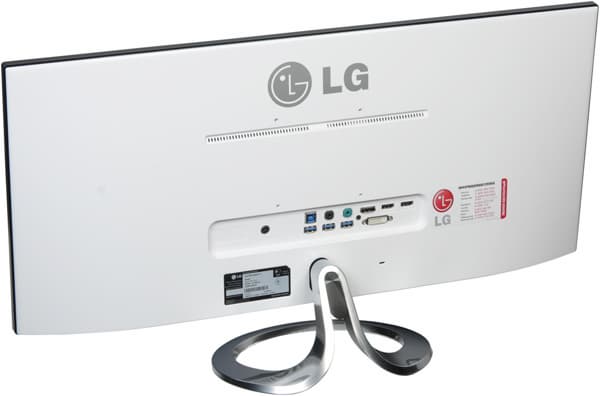 ЖК-монитор LG 29EA93, вид сзади