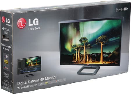 ЖК-монитор LG 31MU97, коробка