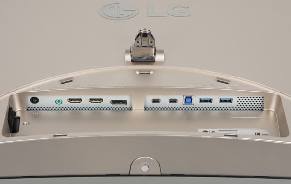 ЖК-монитор LG 34UC97, разъемы