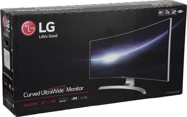 ЖК-монитор LG 34UC99, коробка