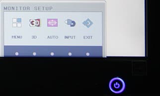 ЖК-монитор LG D2342P, меню установок